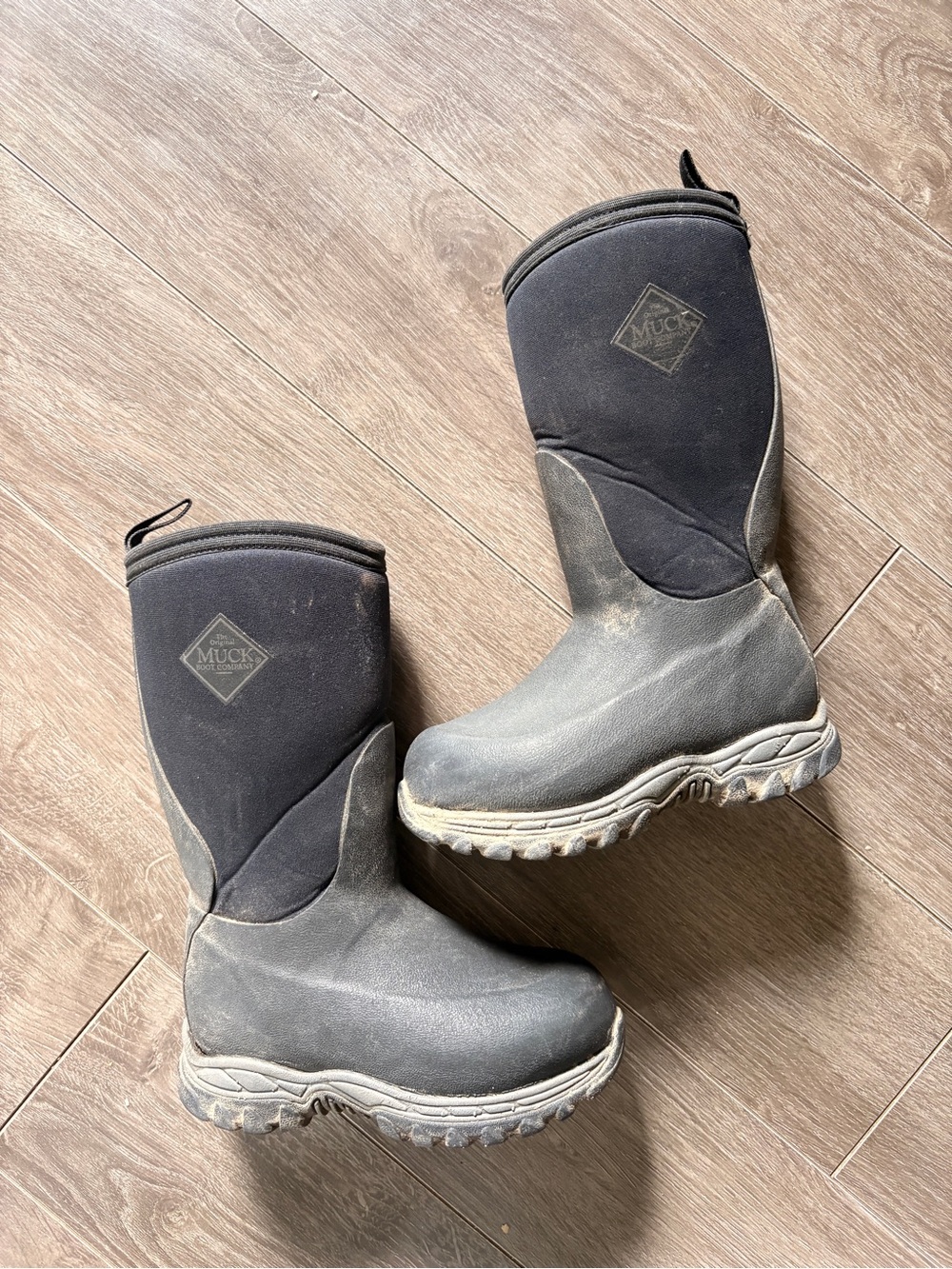 Muck Boot Kids Waterproof Black Rain & Snow Boots